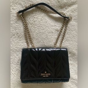 Kate Spade Quilted Mini Emelyn Crossbody Purse 🖤